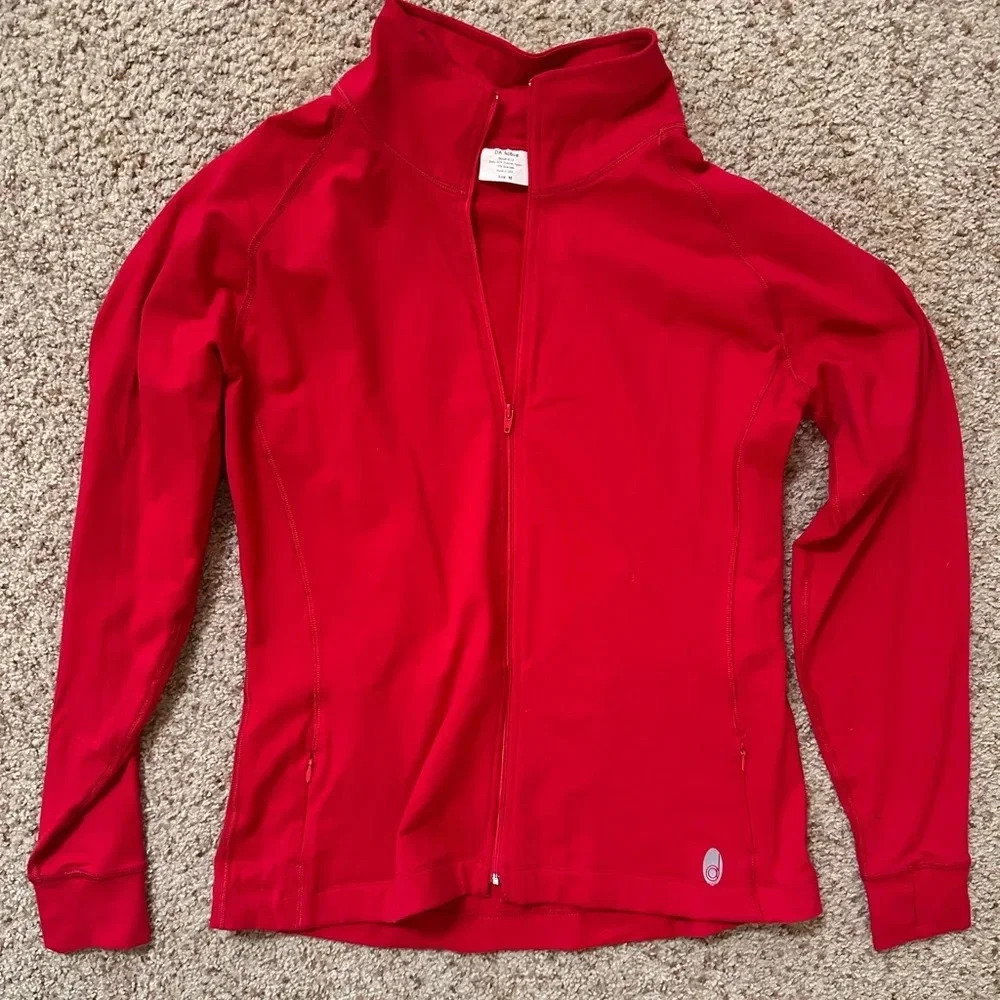 Red Zip Up Jacket